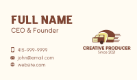 Bread Truck Business Card Image Preview