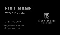 Gamer Letter S Business Card Image Preview