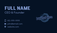 Cool Playful Brush Wordmark Business Card Image Preview