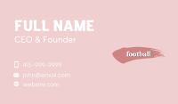 Beauty Makeup Wordmark Business Card Image Preview