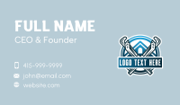 Faucet Plumber Handyman Business Card Preview