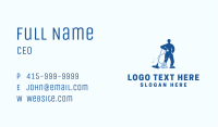 Vacuum Cleaning Utility Business Card Image Preview