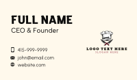 Culinary Chef Toque  Business Card Image Preview