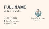 Garden Nature Embroidery Business Card Image Preview