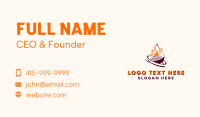 Flame Bistro Grill Business Card Image Preview