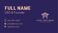 Home Builder Rooding Business Card Design