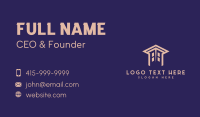 Home Builder Rooding Business Card Design