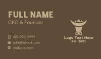 Mountain Cow Head  Business Card Image Preview