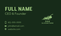Gardening Lawn Mower  Business Card Image Preview