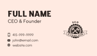 Hammer Axe Woodworking Business Card Image Preview