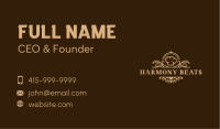 Culinary Gourmet Restaurant Business Card Image Preview