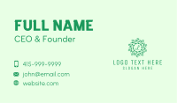 Eco Natural Lettermark  Business Card Image Preview