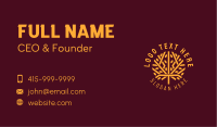 Golden Tree Landscaping  Business Card Image Preview
