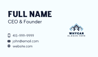 House Roofing Contractor Business Card Design