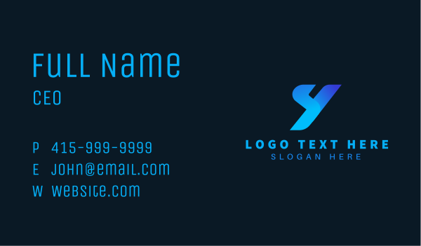 Tech Programmer Software Business Card Design Image Preview