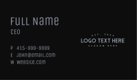 Firm Consultant Wordmark Business Card Image Preview