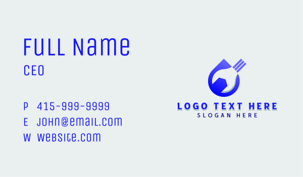 Plumber Wrench Handyman Business Card Design Image Preview