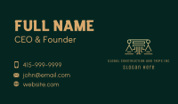 Pillar Scale Justice Firm  Business Card Image Preview