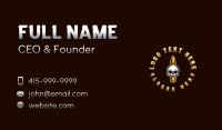Bullet Gaming Skull Business Card Image Preview