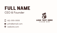 Cursing Bully Profanity Business Card Design