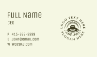 Gardening Sun Hat Business Card Image Preview