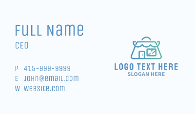 Online Ecommerce Store Business Card Image Preview