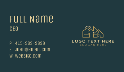 Housing Property Residence Business Card Image Preview