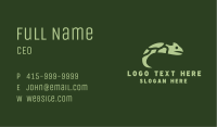 Green Chameleon Reptile Business Card Image Preview