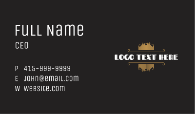 Musician Text Wordmark Business Card Image Preview