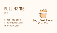 Bread & Cup Cafe Business Card Image Preview