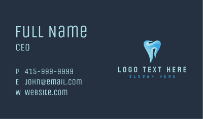 Dental Tooth Dentistry Business Card Image Preview