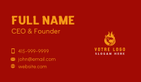 Fish BBQ Grill Business Card Image Preview