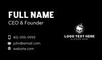 Skull Alcohol Drink Business Card Image Preview