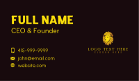 Deluxe Wildlife Lion Business Card Image Preview