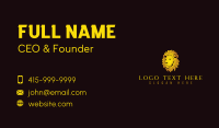Deluxe Wildlife Lion Business Card Preview
