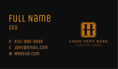 Artisanal Craft Brewery Business Card Image Preview
