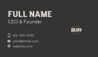 Stone Age Wordmark  Business Card Image Preview