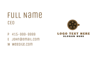 Coffee Reel Business Card Image Preview