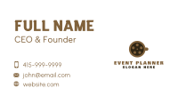 Coffee Reel Business Card Image Preview