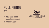 Doberman Dog Training Business Card Image Preview