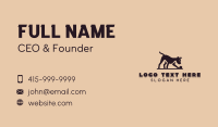 Doberman Dog Training Business Card Preview