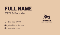 Doberman Dog Training Business Card Image Preview