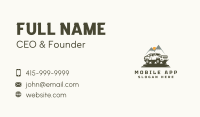 Mountan Camping Car Truck Business Card Image Preview