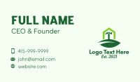 Sustainable Home Repair  Business Card Image Preview