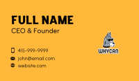 Dog Sunglasses Mascot Business Card Image Preview