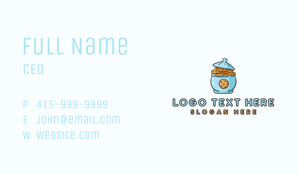 Cookies Jar Bakery Business Card Design Image Preview