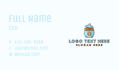 Cookies Jar Bakery Business Card Image Preview