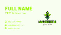 Eco Plant Heart Business Card Image Preview