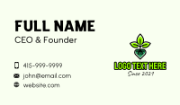 Eco Plant Heart Business Card Image Preview