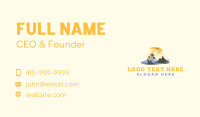 Tropical Summer Surfing Business Card Image Preview